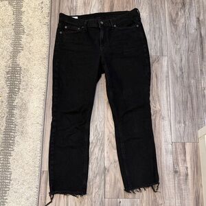 GAP Black Vintage Slim Mid Rise Jeans